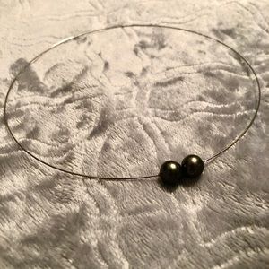 Local Artist’s Fresh Water Black Pearl Necklace